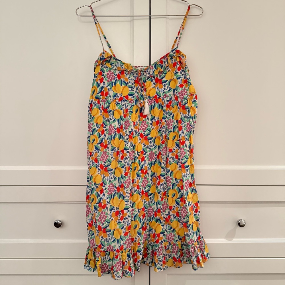 J. Crew Ruffle tiered cover-up sun dress